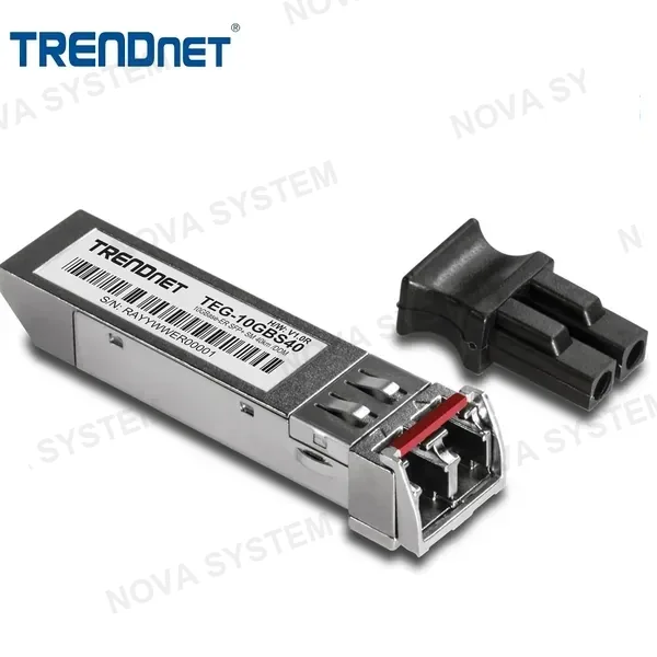 TRENDNET TRENDNET TEG-10GBS40 - Modulo LC monomodo 10GBASE-ER SFP 40 km con DDM