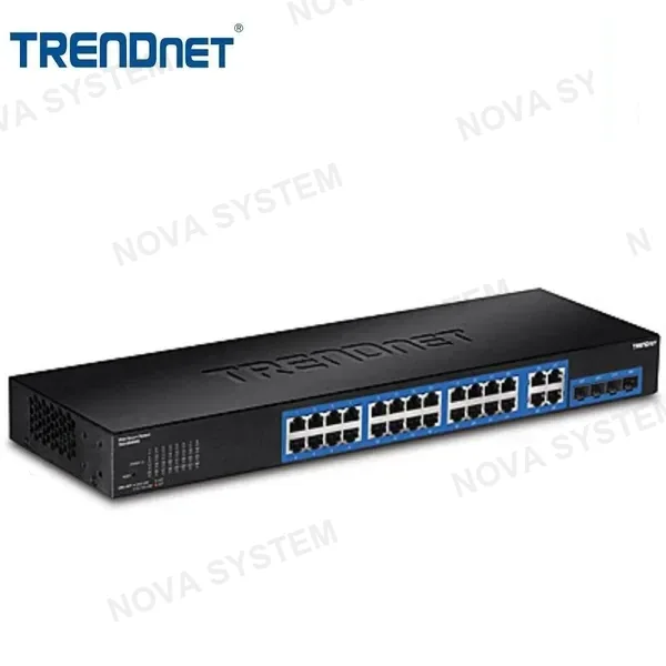 TRENDNET TRENDNET TEG-284WS Switch Administrable 28 puertos gigabit 4 puertos SFP