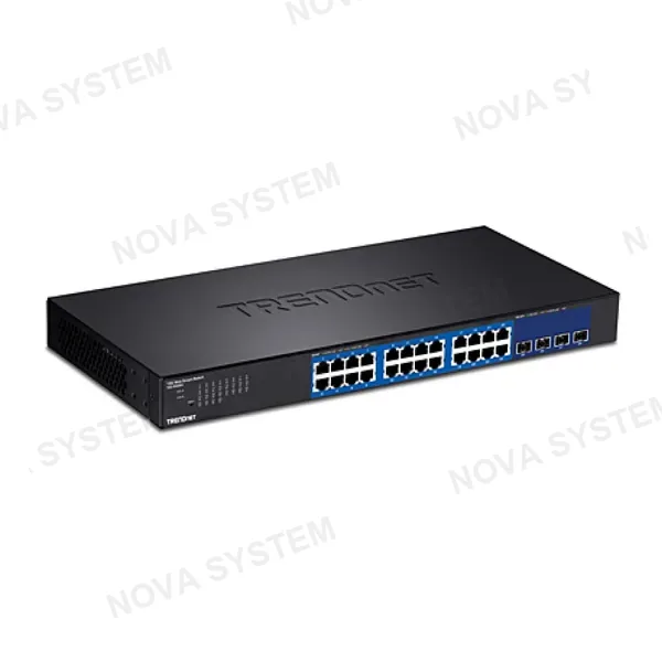 TRENDNET TRENDNET TEG-30284 Switch Gigabit 24 puertos con 4 ranuras 10G SFP