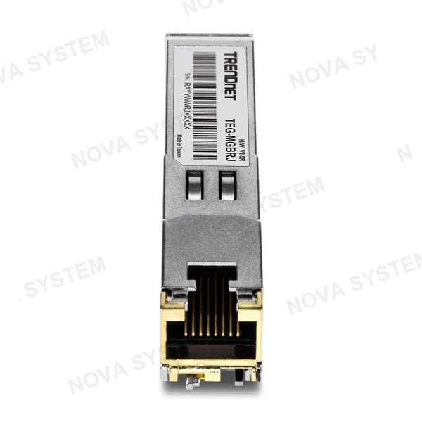 TRENDNET TRENDNET TEG-MGBRJ - Modulo SFP de cobre 1000BASE-T RJ-45