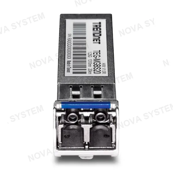 TRENDNET TRENDNET TEG-MGBS20 Modulo Transceiver LC Duplex 1.25Gb Monomodo Mini-GBIC 20Km