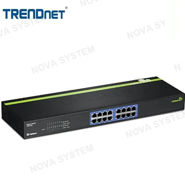 TRENDNET TRENDNET TEG-S16g - Switch GREENnet Gigabit de 16 puertos