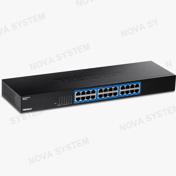 TRENDNET TRENDNET TEG-S25 Switch Gigabit de 24 puertos montaje en bastidor