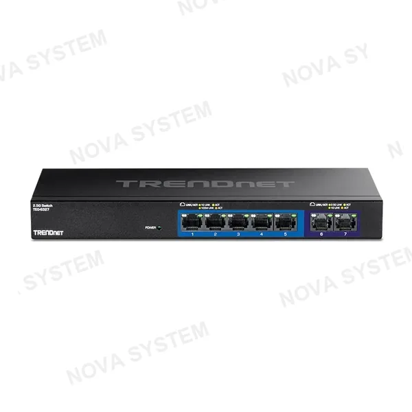 TRENDNET TRENDNET TEG-S327 Switch de red 5 puertos Gigabit y 2 puertos 2.5
