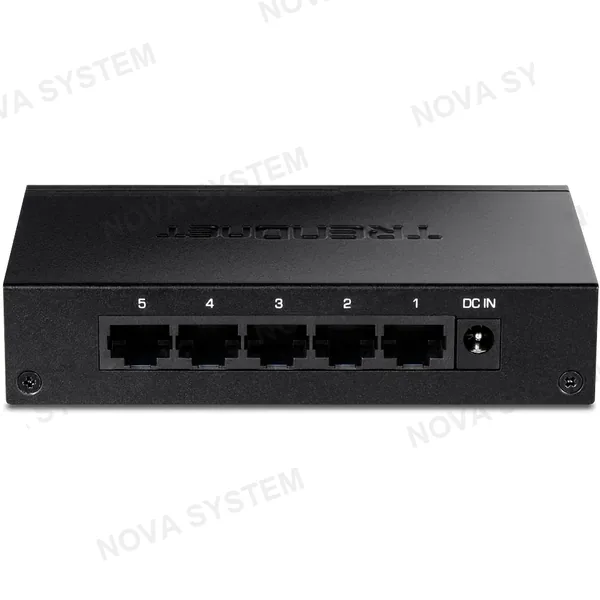 TRENDNET TRENDNET TEG-S51 Swtich Gigabit de 5 puertos con carcasa metálica