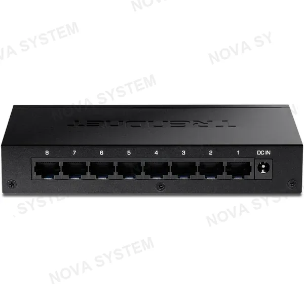 TRENDNET TRENDNET TEG-S83 Switch Gigabit de 8 puertos con carcasa metálica