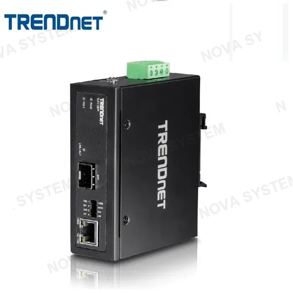 TRENDNET TRENDNET TI-F11SFP - Convertidor de medios industrial endurecido 100/1000Base-T a SFP