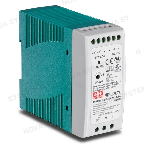 TRENDNET TRENDNET TI-M6024 Fuente de alimentación industrial de riel DIN 24v 60w