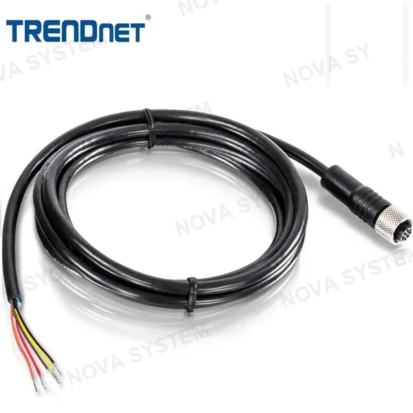 TRENDNET TRENDNET TI-TCR02 - Cable de relé de alarma industrial M12, 2m (6.5 pies)