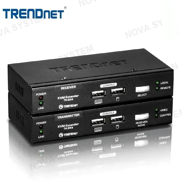 TRENDNET TRENDNET TK-EX4 - Kit de extensión KVM USB