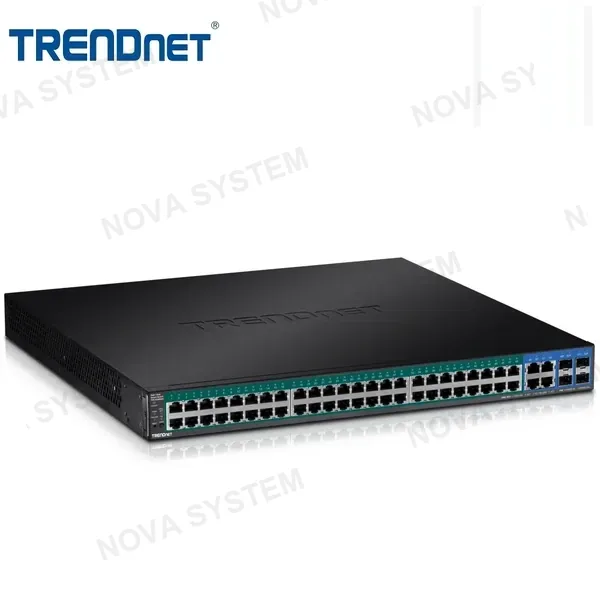 TRENDNET TRENDNET TPE-5048WS Switch 52 puertos Gigabit Web Smart PoE 740W