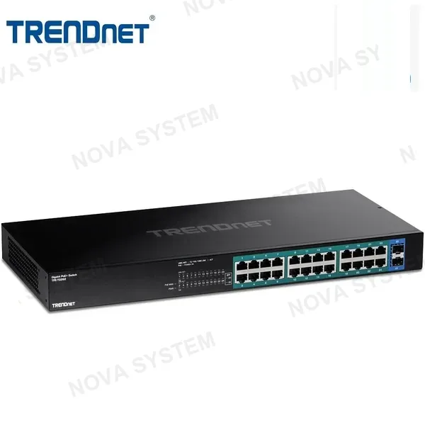 TRENDNET TRENDNET TPE-TG262 Switch GREENnet Gigabit PoE 24P 2SFP 380w