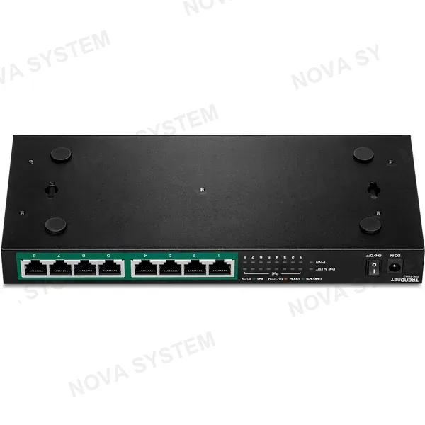 TRENDNET TRENDNET TPE-TG83 Switch de red Gigabit PoE de 8 puertos 105W