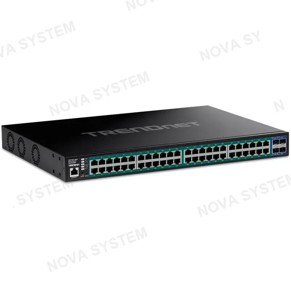 TRENDNET TRENDNET TPE-3524SF Switch Administrable 48 puertos PoE+ 4 puertos SFP+ 10G
