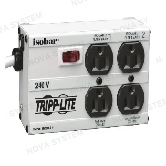 TRIPP LITE TRIPP LITE IB4-6/220 Supresor de sobretensiones isobara 4-Salidas (4 NEMA 5-15R)