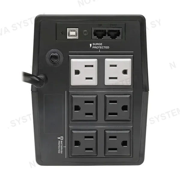 TRIPP LITE TRIPP LITE OMNIVSX1500 UPS Interactivo 1.5kVA 900W 8 Tomacorrientes AVR 230V C13 entrada C14 LCD USB Torre