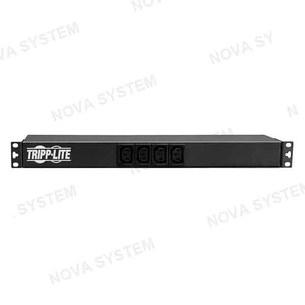 TRIPP LITE TRIPP LITE PDU12IEC PDU Básico Monofásico 1.9kW 3.8kW de 120V~240V 14 Tomacorrientes (12 C13y2 C19) Entrada C20 16A Instalación 1U de Rack