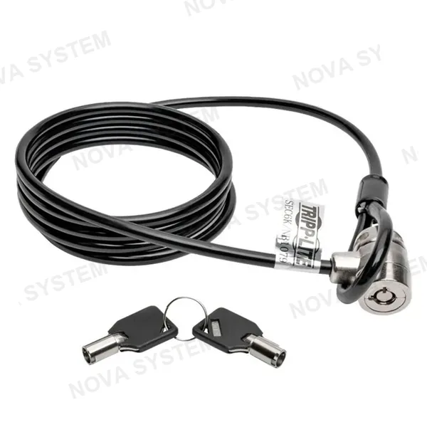 TRIPP LITE TRIPP LITE SEC6K Ceradura de Seguridad para Laptosps Perifericos Llave 1.83m 6Pies