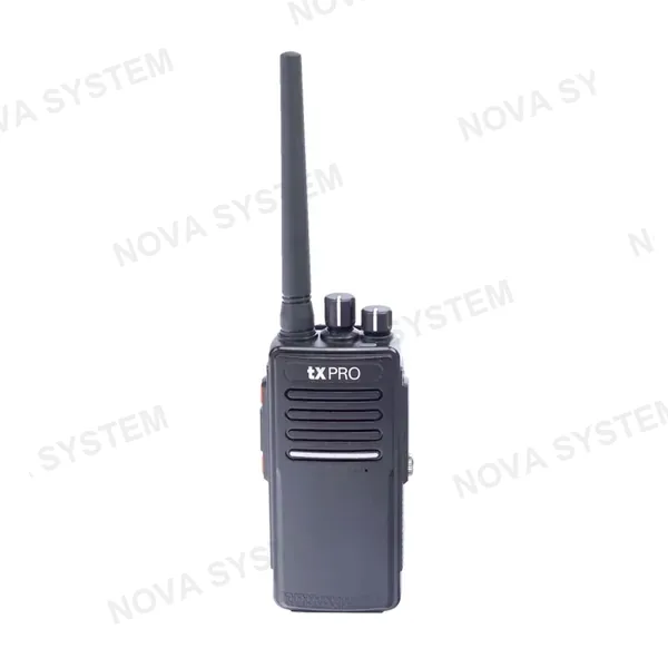 TXPRO TXPRO TX680 AV Radio portatil VHF 136-174 MHz 5 W, incluye antena, batería, cargador y clip
