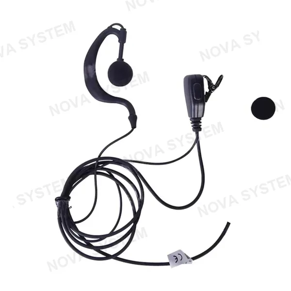 TXPRO TXPRO TXEHK Micrófono audífono de Solapa para KENWOOD Serie G