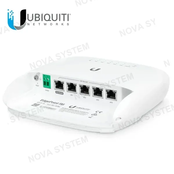 UBIQUITI UBIQUITI EP-R6 Router control WISP con FiberProtect 5P Giga RJ45 + 1SFP Gb