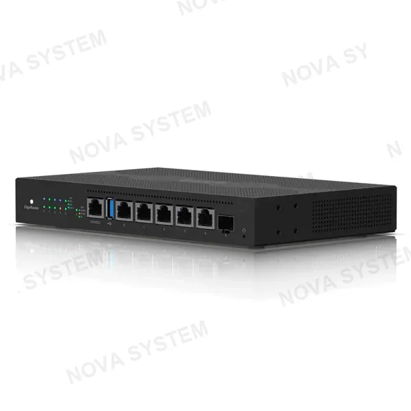 UBIQUITI UBIQUITI ER-6P Router EDGEROUTER 5 Puertos PoE 1SFP Balancead