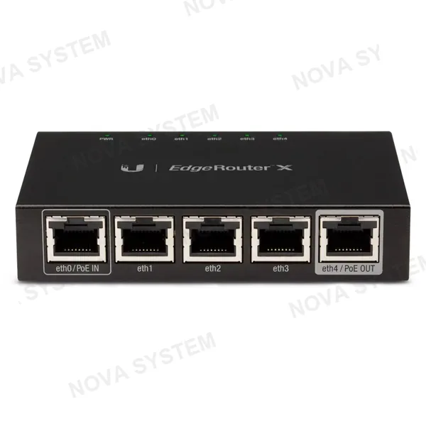 UBIQUITI UBIQUITI ER-X Router EDGEROUTER 5 Puertos 1 POE/IN GIGABIT