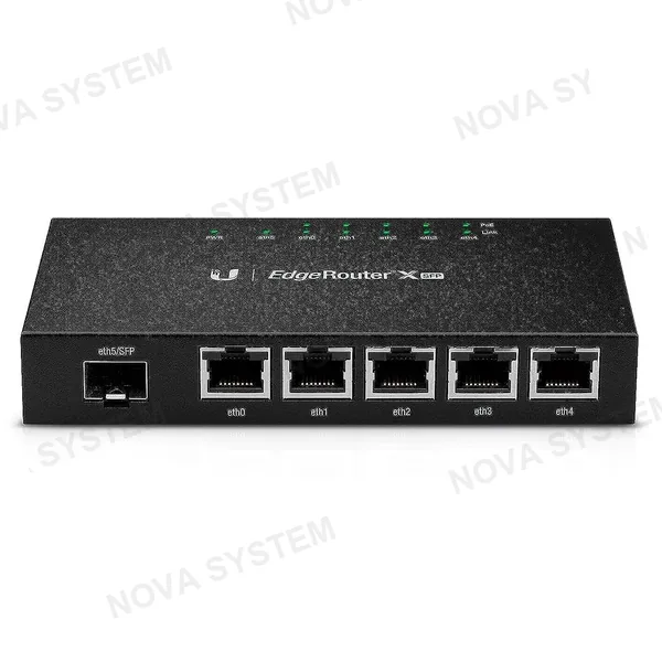 UBIQUITI UBIQUITI ER-X-SFP Router EDGEROUTER 5 Puertos Gigabit 1SFP