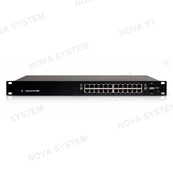 UBIQUITI UBIQUITI ES-24-250W Switch PoE EDGEMAX 24 PUERTOS 2SFP 250W L2