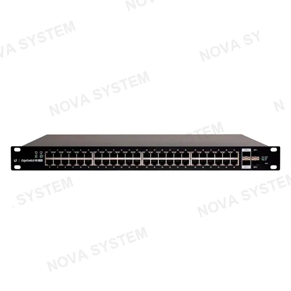 UBIQUITI UBIQUITI ES-48-500W Switch PoE EDGEMAX 48 PUERTOS 2SFP 500W L2