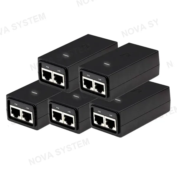 UBIQUITI UBIQUITI POE-24-24W-5P 5-PACK Inyector PoE pasivo 24V 1A 24W