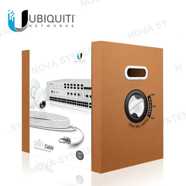 UBIQUITI UBIQUITI UC-C6-CMR Unifi Cable UTP Cat6 23AWG interior blanco x 305mts
