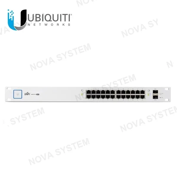 UBIQUITI UBIQUITI US-24 UNIFI Switch 24 Puertos Giga + 2SFP L2 administrable