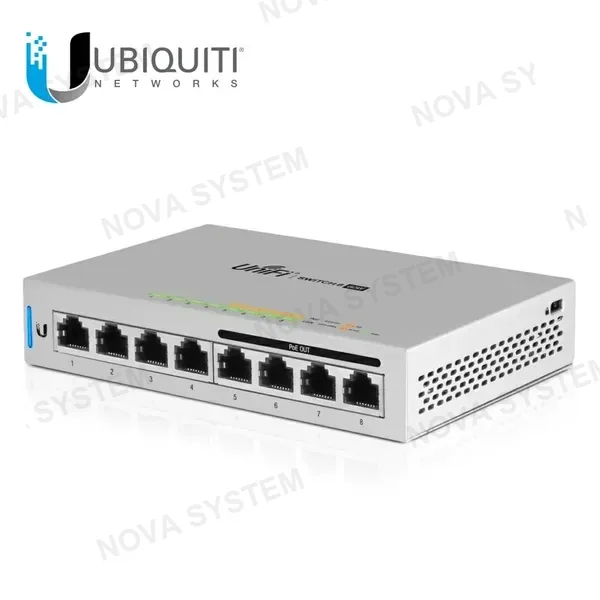 UBIQUITI UBIQUITI US-8-60W Switch UNIFI 8P con 4P PoE administrable L2