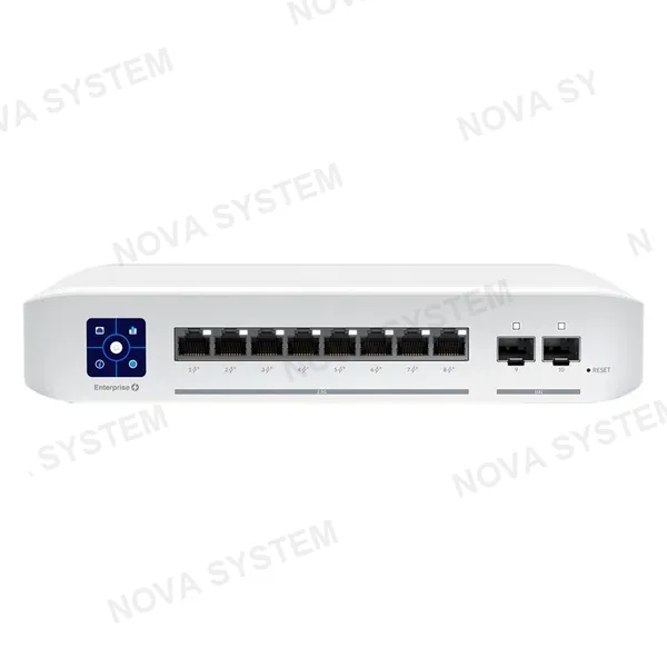 UBIQUITI UBIQUITI USW-ENTERPRISE-8-POE Switch UNIFI PoE 8 Puertos 2SFP+