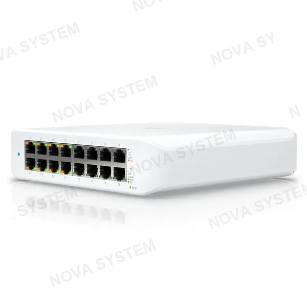 UBIQUITI UBIQUITI USW-LITE-16-POE Switch UNIFI 16 Puertos 8 PoE 45W L2