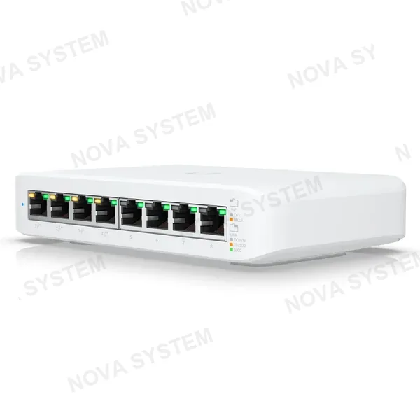 UBIQUITI UBIQUITI USW-LITE-8-POE Switch UNIFI 8 Puertos 4 PoE 52W L2