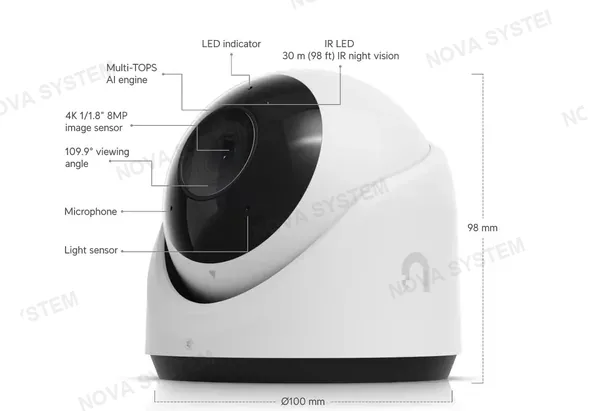UBIQUITI UBIQUITI UVC-G6-TURRET-W