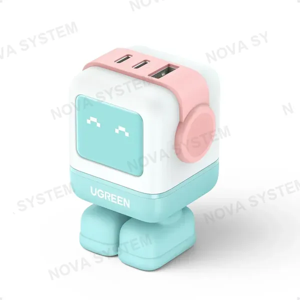 UGREEN UGREEN CD361 35856 Cargador UNO USB C Robot Nexode GaN 65W Carga Rápida