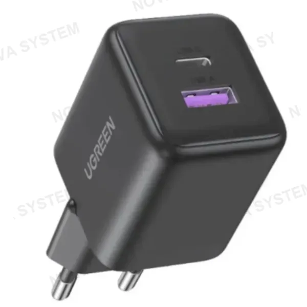 UGREEN UGREEN 65025 X516 Cargador Rápido 30W 2 Puertos