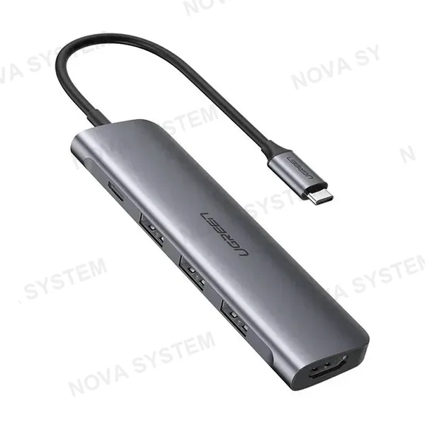 UGREEN UGREEN CM136 70495 Adaptador HUB USB-C a HDMI USB 5 en 1