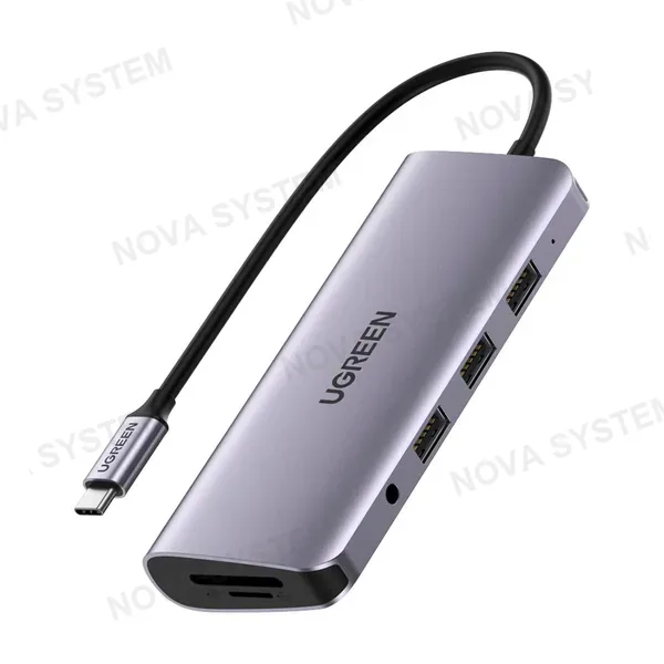 UGREEN UGREEN CM179 80133 Adaptador HUB USB-C 10 en 1 con HDMI 4K y VGA