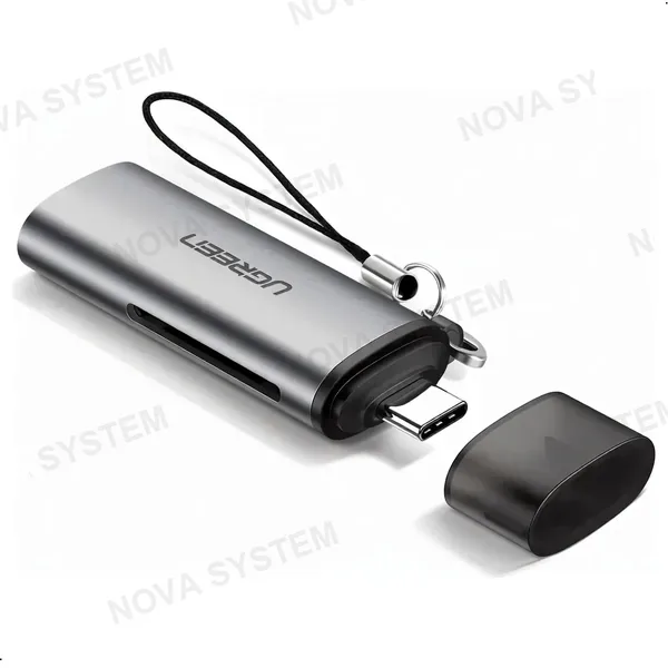 UGREEN UGREEN CM184 50704 Lector de Tarjeta USB-C TF a Puerto SD TF y a Micro SD