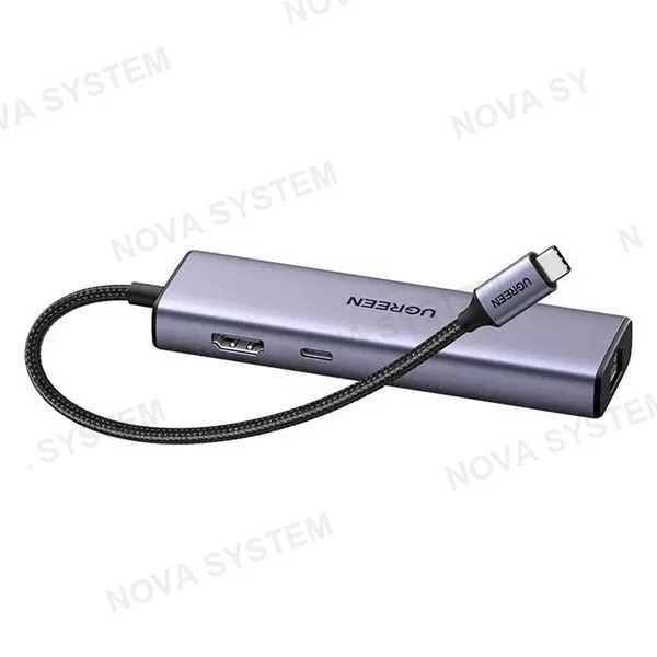 UGREEN UGREEN CM512 15598 Adaptador HUB USB-C 6 en 1