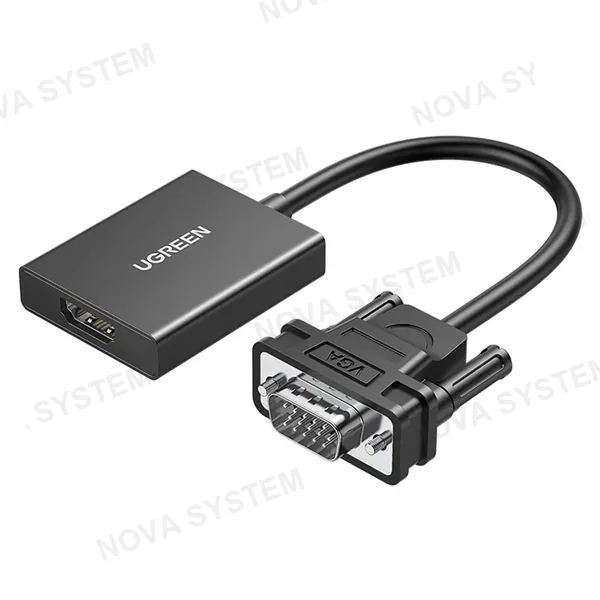 UGREEN UGREEN CM513 50945 Adaptador VGA Macho a HDMI Hembra