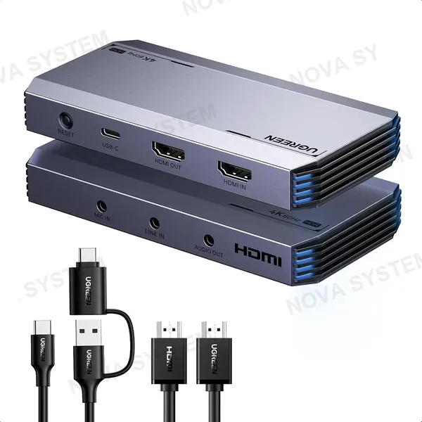 UGREEN UGREEN CM700 25173 Tarjeta de Captura 4K HDMI Streaming USB VRR HDR