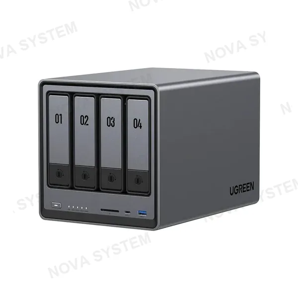 UGREEN UGREEN DXP4800 25371B NAS Storage Intel 4 Bahías HDD no incluidos
