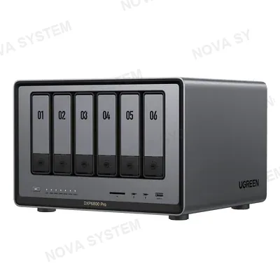 UGREEN UGREEN DXP6800 25898 PRO NAS Storage 8 Bahías HDD No Incluidos