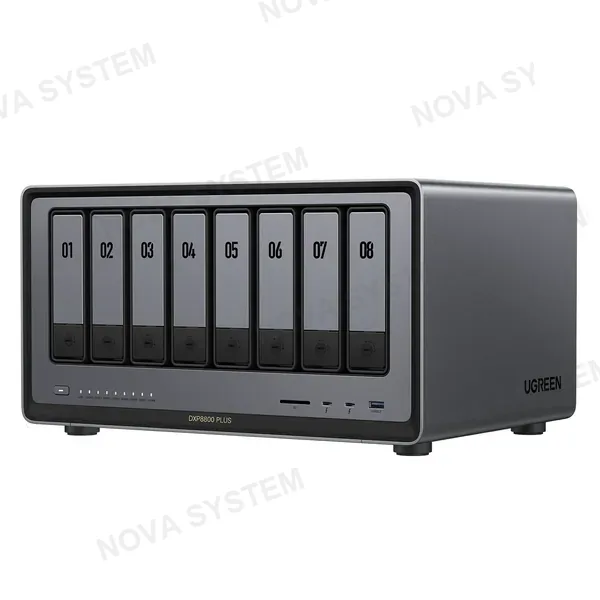 UGREEN UGREEN DXP8800 35126B PLUS NAS Storage 8 Bahías HDD No Incluidos