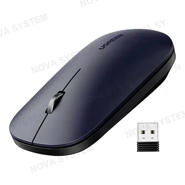 UGREEN UGREEN MU001 90372 Mouse Inalámbrico 2.4Ghz Ergonómico Negro